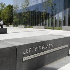 Lefty's Plaza at Cornell University